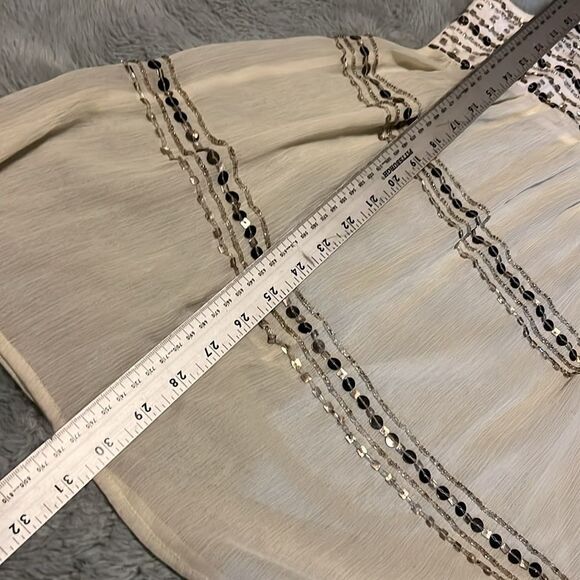 Starscene Los Angeles Sheer Sleeveless Tank Top Layer Piece Women's Large - Picture 10 of 10